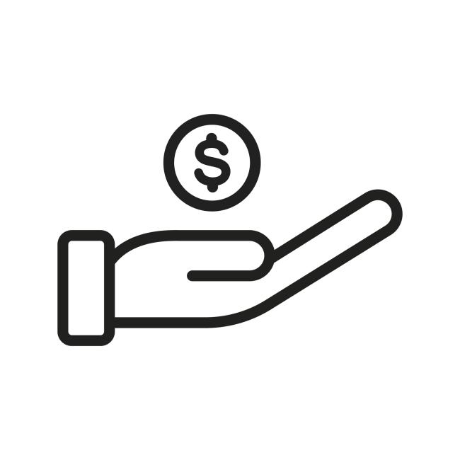 hand money icon